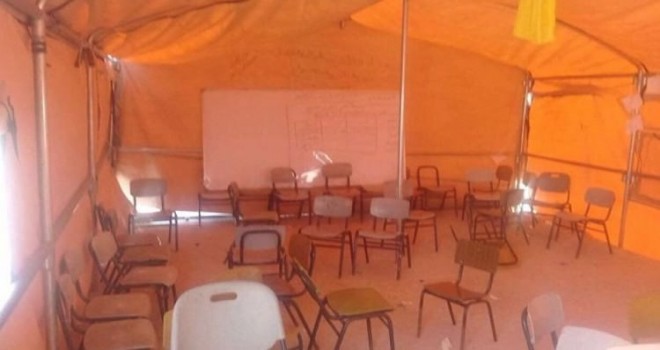 israil, Filistin'deki seyyar okullar'a el koydu!