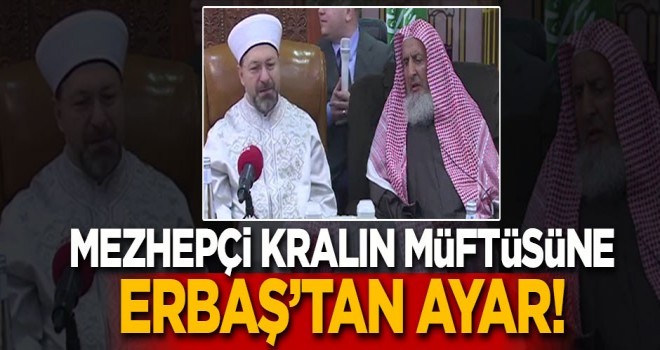 Diyanet İşleri Başkanı Erbaş, Riyad’da konferans verdi