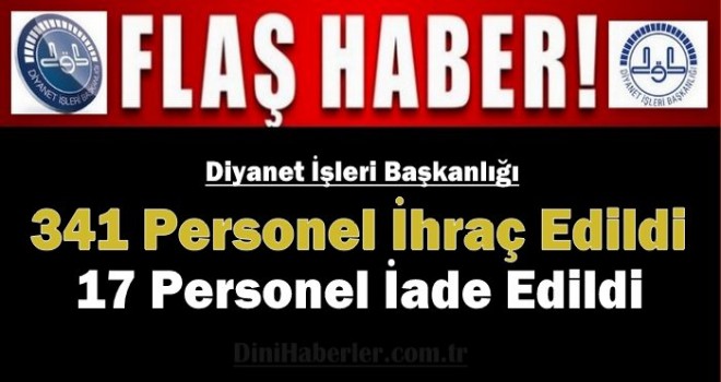 Son KHK ile Göreve İade Olan Diyanet Personeli