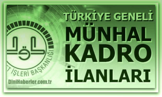 2016 Eylül Ayı Münhal Kadrolar Yayınlandı