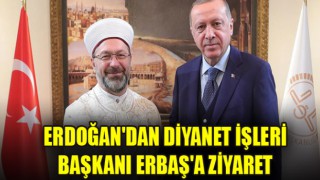 Cumhurbaşkanı Erdoğan, Diyanet’i ziyaret etti