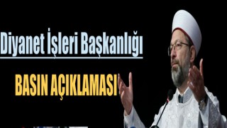 Diyanet'ten Basın Açıklaması