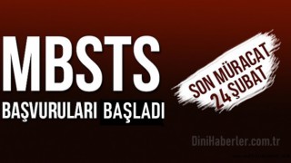 MBSTS Başvuruları Başladı.