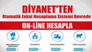 Diyanet Vakfından On-line otomatik zekat hesaplama sistemi