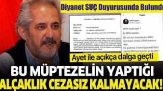 Diyanet'ten Suç Duyurusu