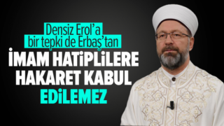 Başkan Erbaş'tan Kınama Mesajı