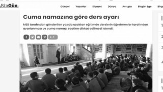 Derslerin Cuma namazına göre ayarlanmasına kim tepki gösterir?