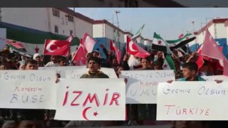 Suriyeli yetimlerden İzmir'e Geçmiş Olsun Mesajı