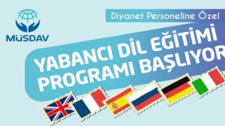 MÜSDAV 2. dönem yabancı dil programı başlıyor