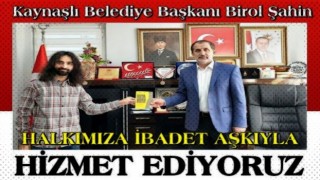 Halkımıza İbadet Aşkıyla Hizmet Ediyoruz