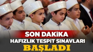 Hafızlık Tespit Sınavları Müftülüklerde başladı