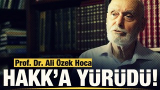 Vakıf insanı Prof. Dr. Ali Özek vefat etti