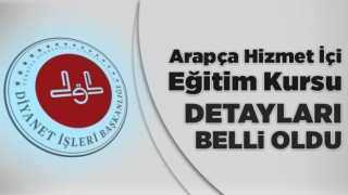 Çevrimiçi Arapça Eğitim Kursu detayları belli oldu