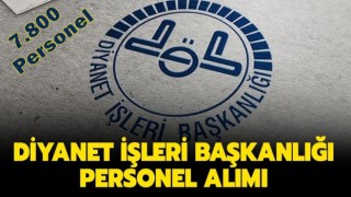 Diyanet 7800 sözleşmeli personel alacak