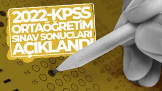 2022-KPSS Ortaöğretim sınav sonuçları açıklandı