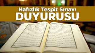 2023 Yılı 1. Dönem Hafızlık Tespit Sınavı başvuruları başladı