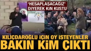 'Hesaplaşacağız' diyerek kin kustular!