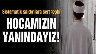 Hocamızın yanındayız!