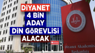 Diyanet 4 bin aday İmam hatipi alacak