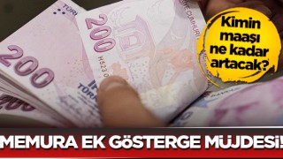 3600 EK GÖSTERGE MÜJDESİ