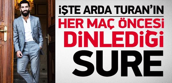 Arda Turan: Isınmamı Yasin Suresi&#39;yle yapıyorum