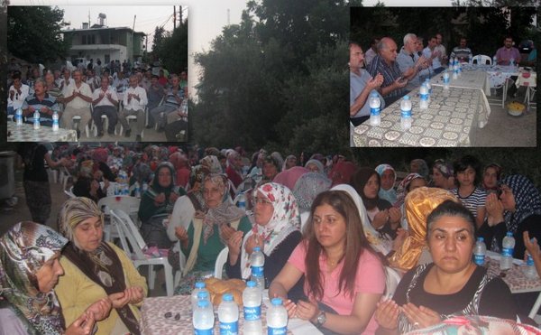 Mahalleli Kozağacı Cami bah&#231;esinde İftar&#39;da Buluştu