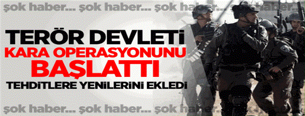 Ter&#246;r Devleti Kara Operasyonu Başlattı