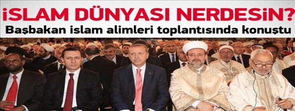 Erdoğan: Ey İslam d&#252;nyası nerdesiniz?