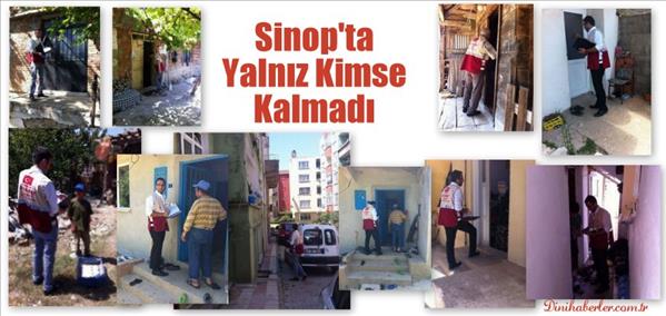 Sinop&#39;ta Yalnız Kimse Kalmadı