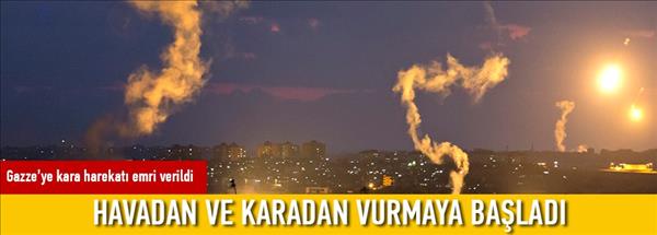 İsrail kara operasyonunu başlattı