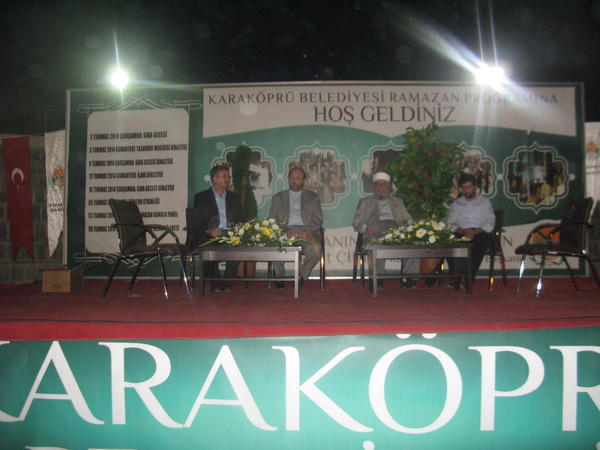 M&#252;ft&#252; İhsan A&#231;ık “Ramazan” konulu panelde Ramazan&#39;ı Anlattı
