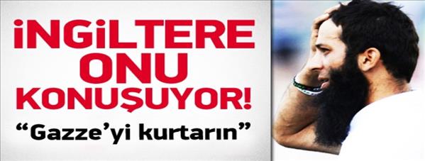 İngiltere onu konuşuyor! &#39;Gazze&#39;yi Kurtarın&#39;