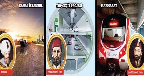 3 padişahın hayali ger&#231;ek oldu