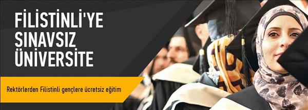 Filistinli gen&#231;lere &#252;cretsiz eğitim