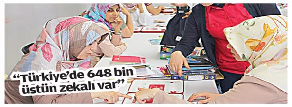 Ust&#252;n zekalı &#231;ocuklar keşfedilmeyi bekliyor