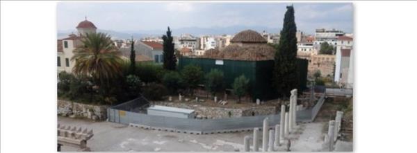 Ve Atina Camii&#39;nin &#231;alışmaları başladı