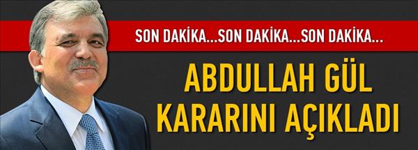 Abdullah G&#252;l: Partime d&#246;neceğim