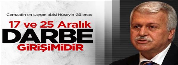 G&#252;lerce: &#39;17 ve 25 Aralık r&#252;şvet ve yolsuzluk operasyonu değildi&#39;