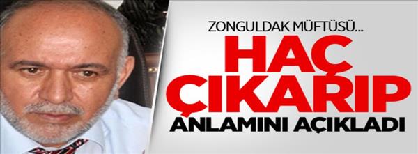 Zonguldak m&#252;ft&#252;s&#252; istavroz &#231;ıkardı anlamını anlattı