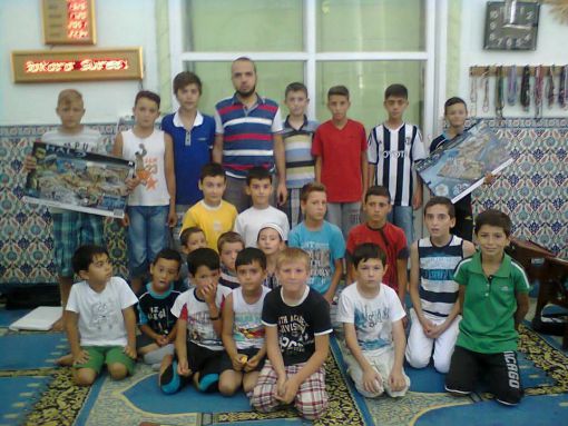 Ayvalık-K&#252;&#231;&#252;kk&#246;y Mh. Merkez Camiinde Yaz Kursu Finali
