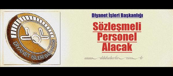 Diyanet S&#246;zleşmeli PersonelAlacak