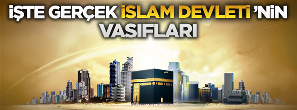 Eygi, İslam Devleti&#39;nin vasıflarını sıraladı