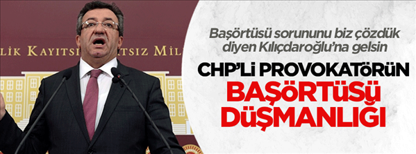 CHP&#39;den alışıldık baş&#246;rt&#252;s&#252; d&#252;şmanlığı