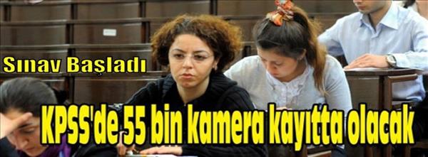 Orta&#246;ğretim D&#252;zeyi KPSS Sınavı Başladı