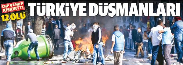 Gezi ruhlu Kobani sabotajı: 12 &#246;l&#252;