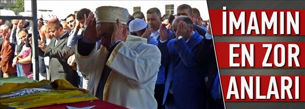 Hemşirenin cenaze namazını babası kıldırdı