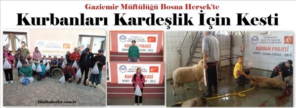 Kurbanlar Kardeşlik İ&#231;in Kesildi