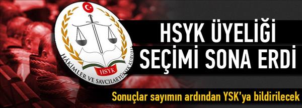 HSYK se&#231;imlerinde ilk sonu&#231;lar