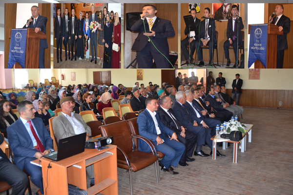 I. Atama Daire Başkanı Recep S&#214;NMEZ Keskin&#39;de Konferans Verdi