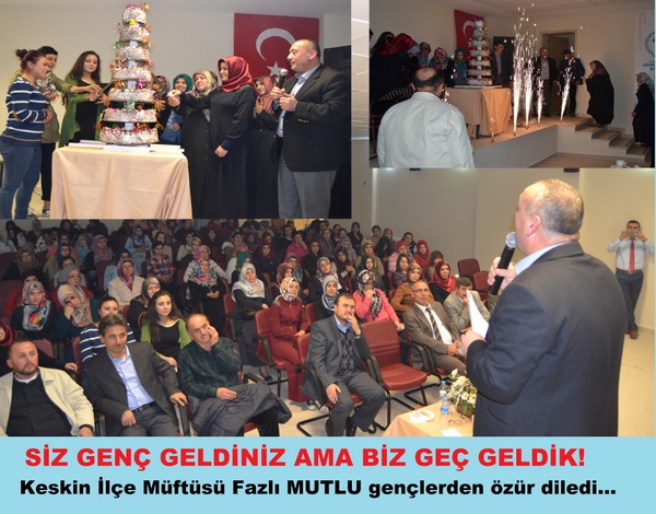 Keskin İl&#231;e M&#252;ft&#252;l&#252;ğ&#252;nce Cami Ve Din G&#246;revlileri Haftası Nedeniyle Konferans